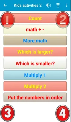 Kids Activities 2 android App screenshot 1